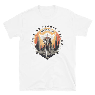 “The Lord Fights for Me” Unisex Softstyle T-Shirt 5